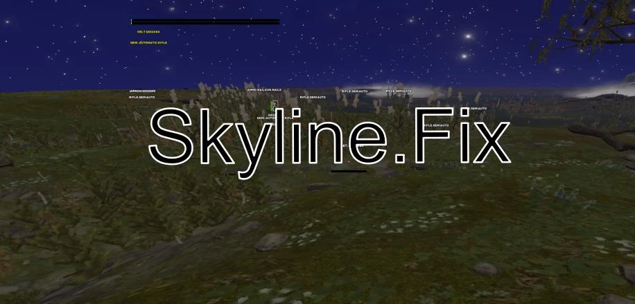 Чит Skyline.fix для Rust (2509) Бесплатный