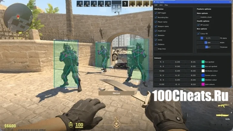 External чит Tim Apple на CS2 (Counter Strike 2) Бесплатный