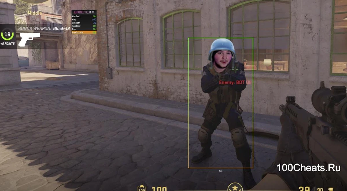 External чит Undetek v3.5 для Counter Strike 2 (ESP + Aimbot)