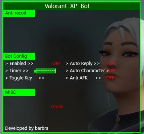 Рабочий Бот для Valorant (Bot)