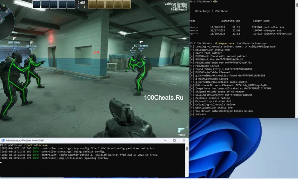 Чит Valthrun CS2 (ESP + Triggerbot) Бесплатный