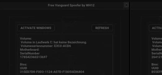 Vanguard HWID Spoofer для Valorant — Бесплатный (2026)