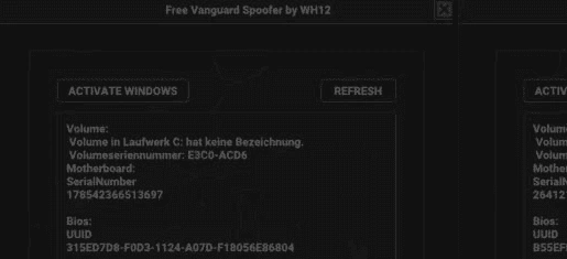 Vanguard HWID Spoofer для Valorant — 2026