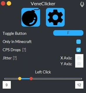 Vene Autoclicker Minecraft (Новый автокликер Майнкрафт)