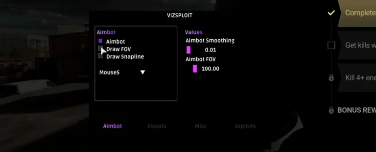 Чит Visploit v3.5 для Combat Master (Aim, ESP и другие хаки)