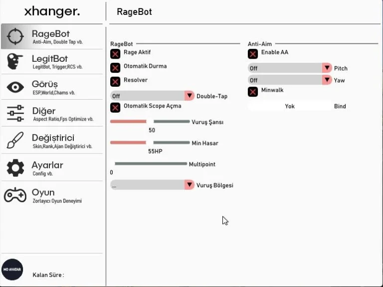 [Cracked] Чит XHanger на CS2 (RageBot + LegitBot)